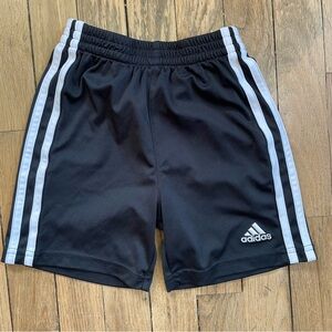 Adidas kids  Black and white Athletic Shorts